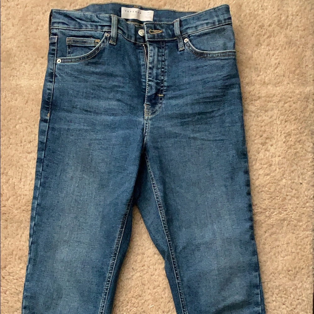 Topshop high rise Jamie jeans